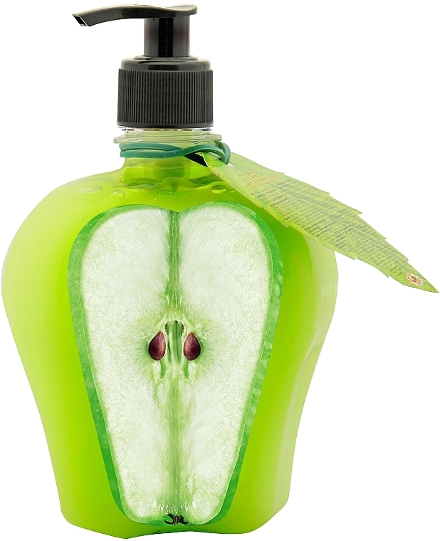 Delikatnie pielęgnujące kremowe mydło Zielone jabłko - Smaczne sekrety — Zdjęcie N1