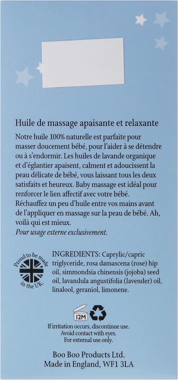 Kojący olejek do masażu dla dzieci - Love Boo Baby Kind & Calming Massage Oil — фото N3