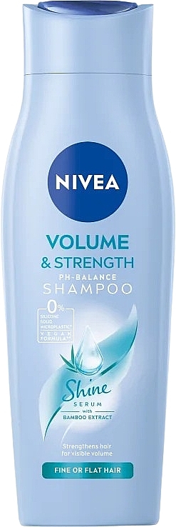 Pielęgnujący szampon zwiększający objętość włosów cienkich - NIVEA Hair Care Volume Care Shampoo 