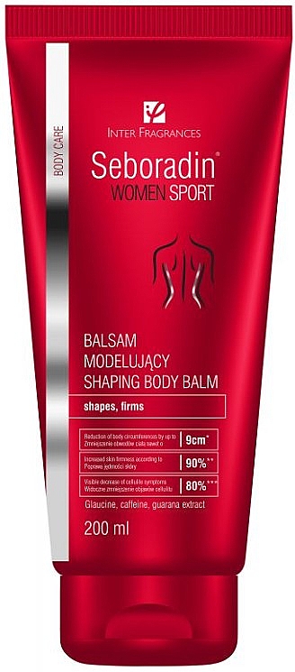 Balsam modelujący sylwetkę - Seboradin Women Sport Shaping Body Balm — Zdjęcie N1