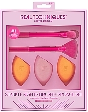 Zestaw - Real Techniques Starlite Nights (sponge/3pcs + brush/2pcs) — Zdjęcie N1