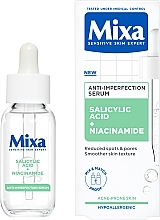 Kup Serum z kwasem salicylowym i niacynamidem do skóry problematycznej i wrażliwej - Mixa Sensitive Skin Expert Anti-imperfection Serum