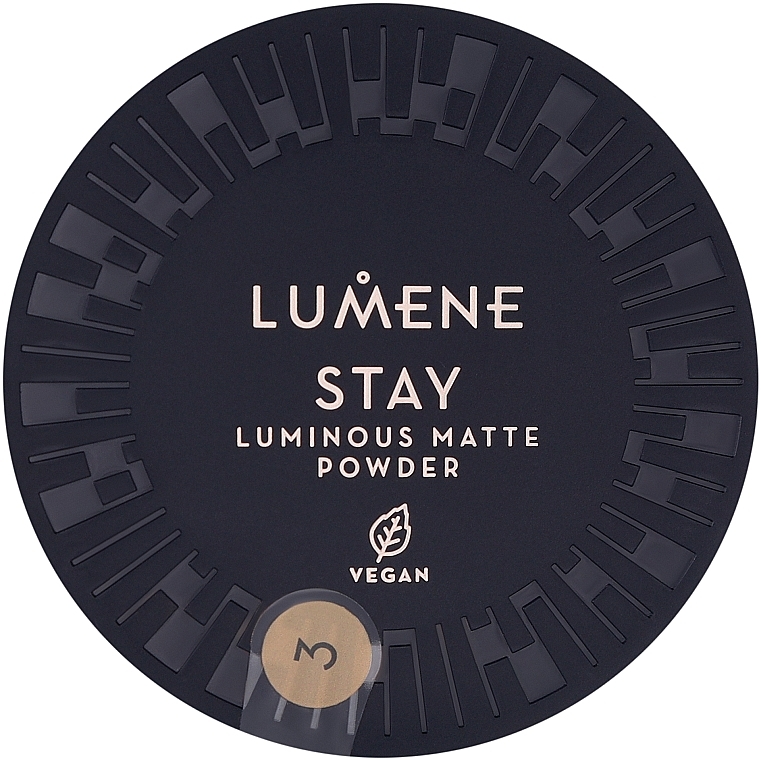 Matujący puder do twarzy - Lumene Stay Luminous Matte Powder — Zdjęcie N2