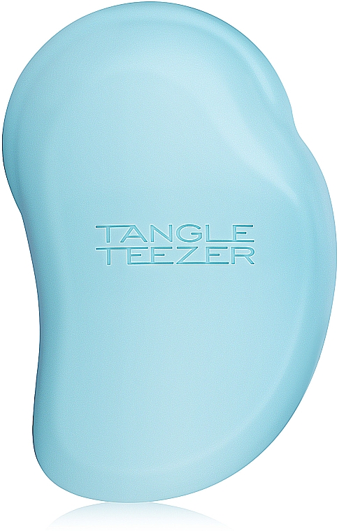 Szczotka do włosów, błękitno-chabrowa - Tangle Teezer The Original Fine & Fragile Mint Violet — Zdjęcie N2