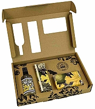 Zestaw - The English Soap Company Kew Gardens Narcissus Lime Hand Care Gift Box (soap/240g + h/cr/75ml + san/100ml) — Zdjęcie N2