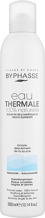 Woda termalna - Byphasse Thermal Water 100% Natural Sensitive — Zdjęcie N1