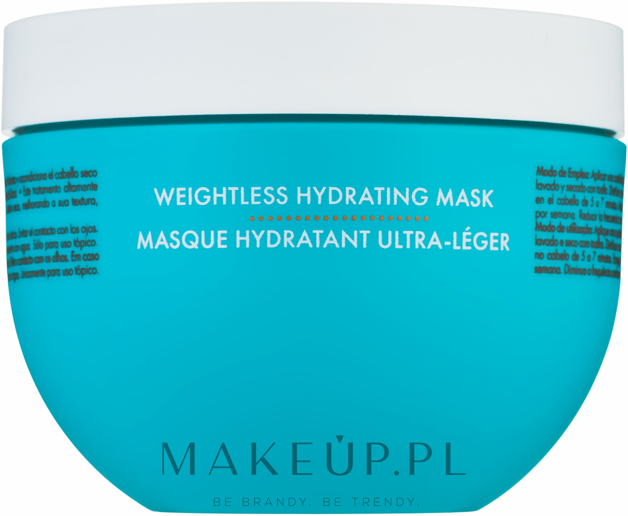 Lekka maska nawilżająca do włosów cienkich - Moroccanoil Weightless Hydrating Mask — Zdjęcie 250 ml