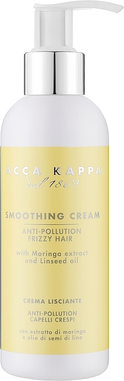 Wygładzający krem do włosów - Acca Kappa Green Mandarin Anti-Frizz Smoothing Cream — Zdjęcie N1