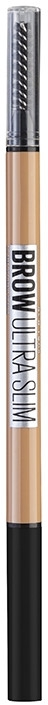 Kredka do brwi ze szczoteczką do modelowania - Maybelline New York Brow Ultra Slim — Zdjęcie N1