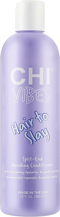 Odżywka do naprawy rozdwojonych końcówek - CHI Vibes Hair To Slay Split End Mending Conditioner — Zdjęcie N1