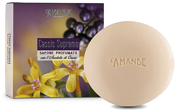 L'Amande Cassis Supremo - Perfumowane mydło w kostce — Zdjęcie N1