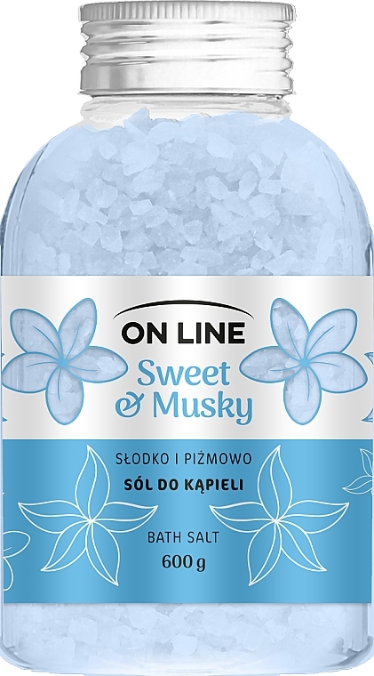 Sól do kąpieli Słodka i piżmowa - On Line Sweet & Musky Bath Salt  — Zdjęcie N1