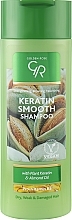 Kup Szampon do suchych, słabych i zniszczonych włosów - Golden Rose Keratin Smooth Shampoo