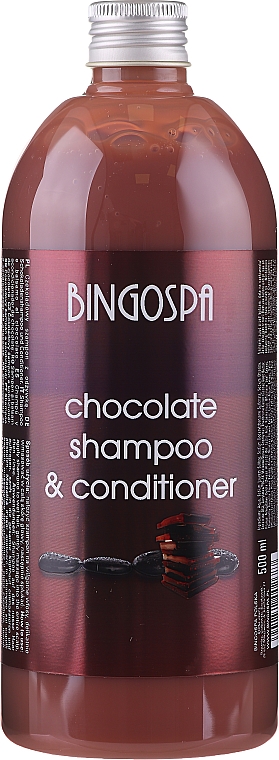 Zestaw podarunkowy - BingoSpa Chocolate Set (bath/foam/500ml + shm/500ml) — фото N4