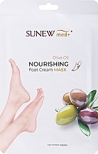 Maska do stóp - Sunew Med+ Foot Mask With Jojoba Oil and Olive Oil — Zdjęcie N1