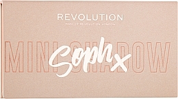 Paleta cieni do powiek - Makeup Revolution X Soph Mini Spice Eyeshadow Palette — Zdjęcie N2