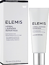 Regenerująca maska do twarzy - Elemis Retail Herbal Lavender Repair Mask Retail — Zdjęcie N2