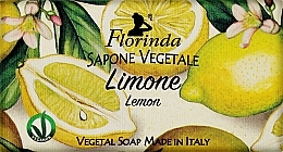 Naturalne mydło w kostce Cytryna - Florinda Lemon Natural Soap — Zdjęcie N1