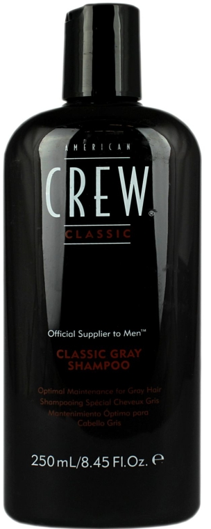 Szampon do włosów siwych - American Crew Classic Gray Shampoo