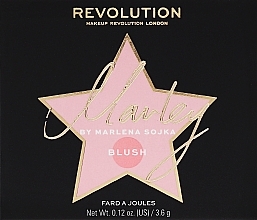 Kup Róż do policzków - Makeup Revolution x Marley by Marlena Sojka Blusher