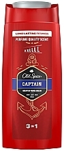 Żel pod prysznic i szampon 2 w 1 dla mężczyzn - Old Spice Captain Shower Gel + Shampoo — Zdjęcie N3