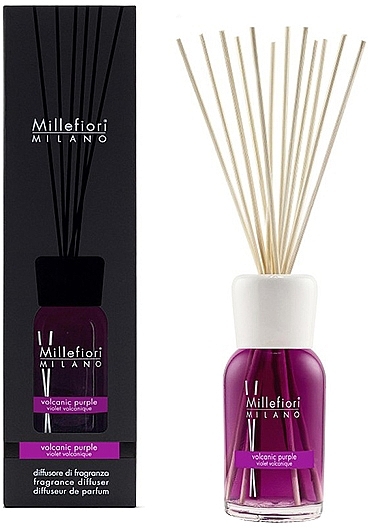 Dyfuzor zapachowy - Millefiori Milano Volcanic Purple Fragrance Diffuser — Zdjęcie N2