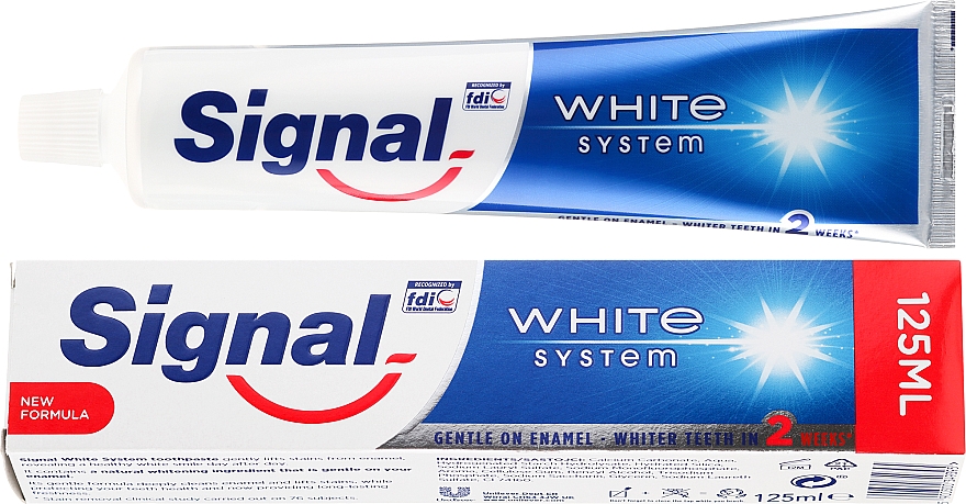 Pasta do zębów - Signal White System Toothpaste — Zdjęcie N1