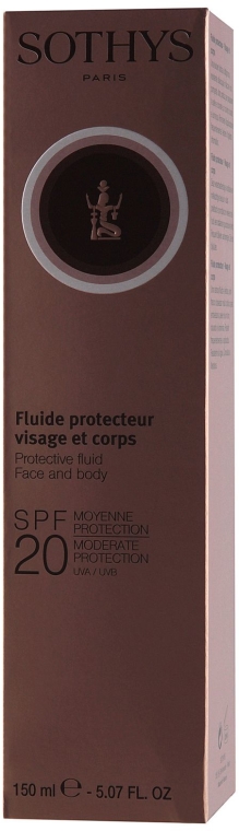 Przeciwsłoneczny lotion do twarzy i ciała - Sothys Face and Body Protective Lotion SPF20 — Zdjęcie N3