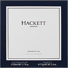 Hackett London Essential - Zestaw (edp/50ml + deo/75ml) — Zdjęcie N2