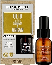 PRZECENA! Wielofunkcyjny eliksir z olejkiem arganowym - Phytorelax Laboratories Olio di Argan Elixir * — Zdjęcie N2