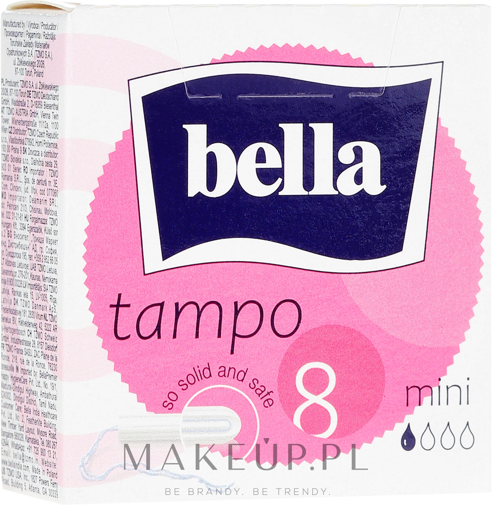 Tampony, 8 szt. - Bella Tampo Premium Comfort Mini — Zdjęcie 8 szt.