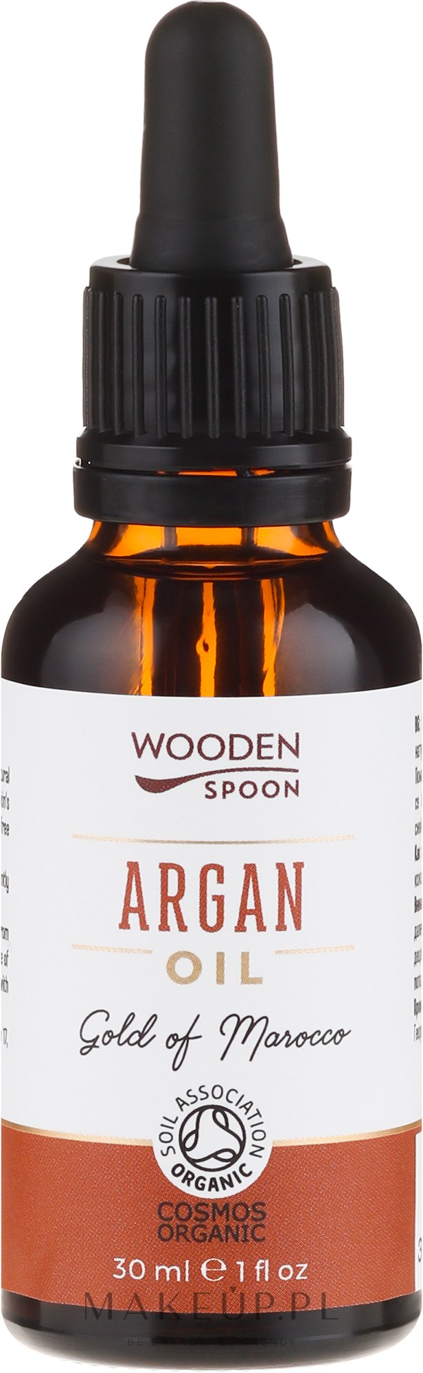 100% organiczny czysty olej arganowy - Wooden Spoon 100% Pure Argan Oil — Zdjęcie 30 ml