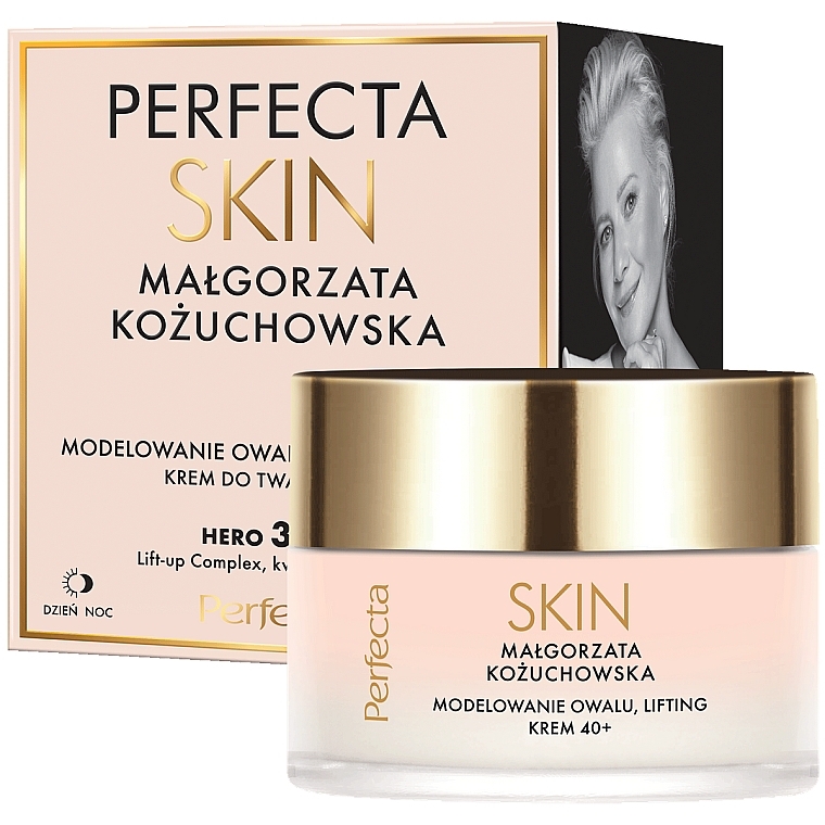 Modelujący krem liftingujący do twarzy na dzień i noc 40+ - Perfecta Skin — Zdjęcie N1