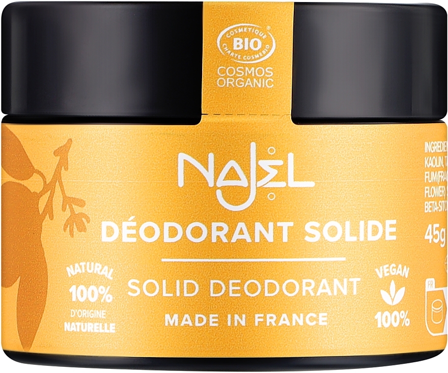Dezodorant w formie stałej, aromat mango i cytrusów - Najel — Zdjęcie N1