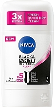 Kup Antyperspirant w sztyfcie - NIVEA Black & White Invisible Clear