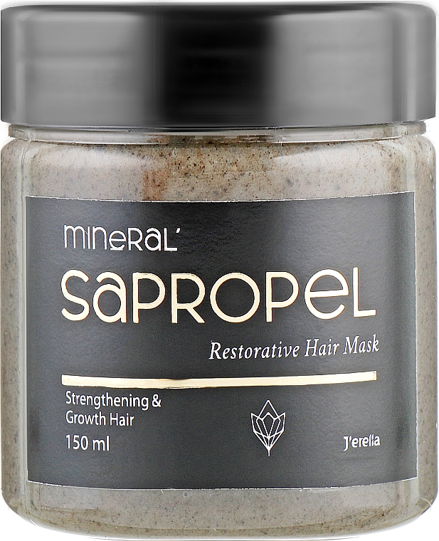 Sapropelowa maska regenerująca i wzmacniająca włosy - J’erelia Mineral Sapropel Restorative Hair Mask — Zdjęcie N1