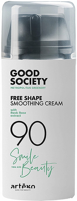 Krem do wygładzania włosów - Artego Good Society 90 Free Shape Smoothing Cream