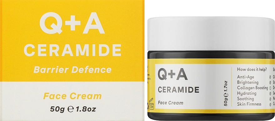 Krem do twarzy na dzień - Q+A Ceramide Barrier Defense Face Cream  — Zdjęcie N2