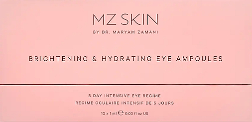 Ampułka serum pod oczy - MZ Skin Brightening & Hydrating Eye Ampoules  — Zdjęcie N1