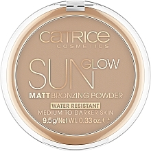 Kup Puder brązujący do twarzy - Catrice Sun Glow Matt Bronzing Powder