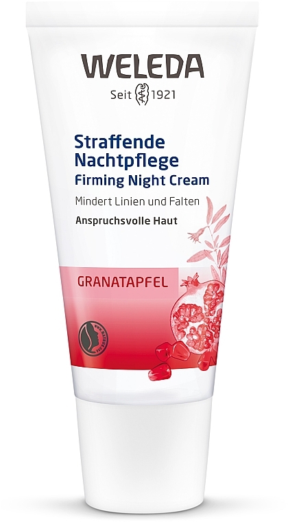 Ujędrniający krem na noc z granatem - Weleda Pomergranate Firming Night Cream — Zdjęcie N2