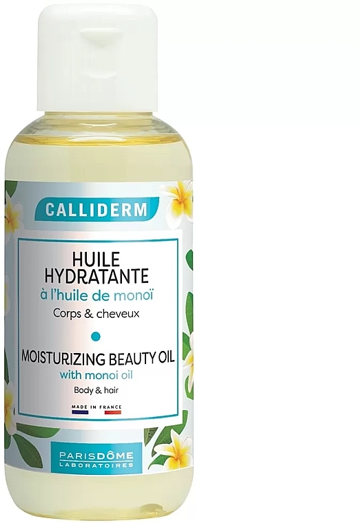 Olejek do ciała i włosów - Calliderm Huile Nourrissante De Monoï — Zdjęcie N1