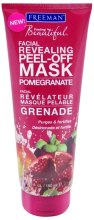 Kup Rewitalizująca maska peel-off do twarzy Granat - Freeman Feeling Beautiful Peeling Facial Mask with Pomegranate 