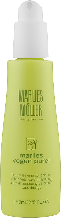 Wegańska odżywka do włosów bez spłukiwania - Marlies Moller Marlies Vegan Pure! Beauty Leave-in Conditioner — Zdjęcie N1