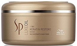 Kup Regenerująca maska do włosów - Wella SP LuxeOil Keratin Restore Mask 