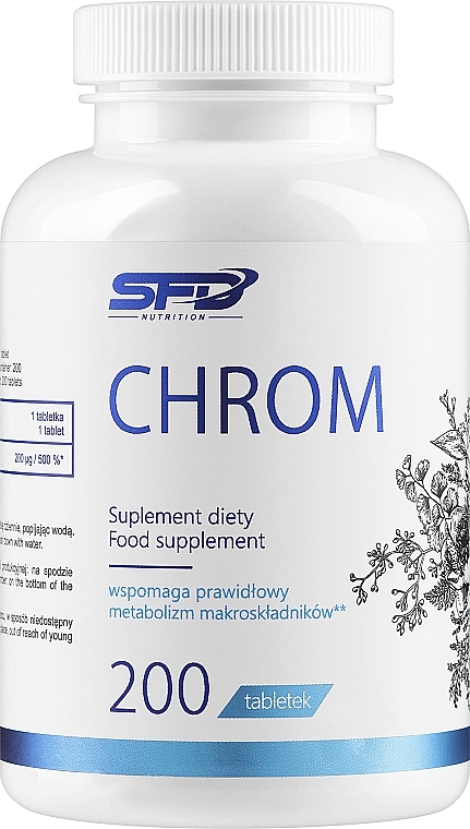 Suplement diety Chrom - SFD Nutrition Chrom — Zdjęcie N1