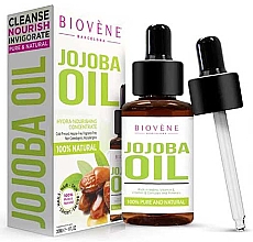 Koncentrat składników odżywczych - Biovene Jojoba Oil 100% Pure — Zdjęcie N1