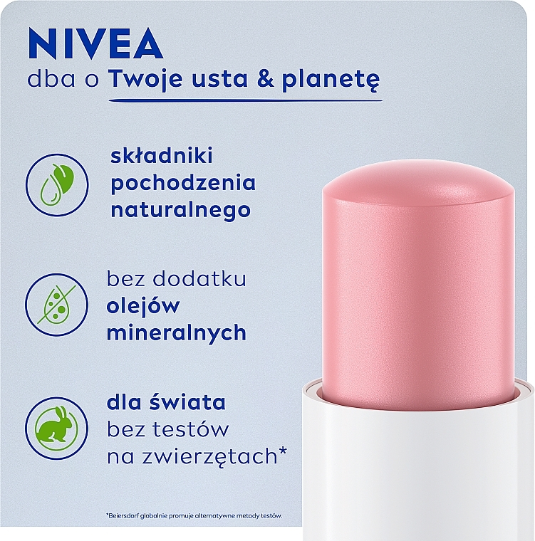 Pielęgnująca pomadka do ust - NIVEA Pearly Shine — Zdjęcie N7