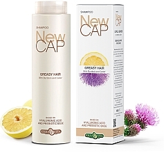 Kup Szampon do włosów przetłuszczających się z łopianem i cedrem - ErbaVita New Cap Greasy Hair Shampoo