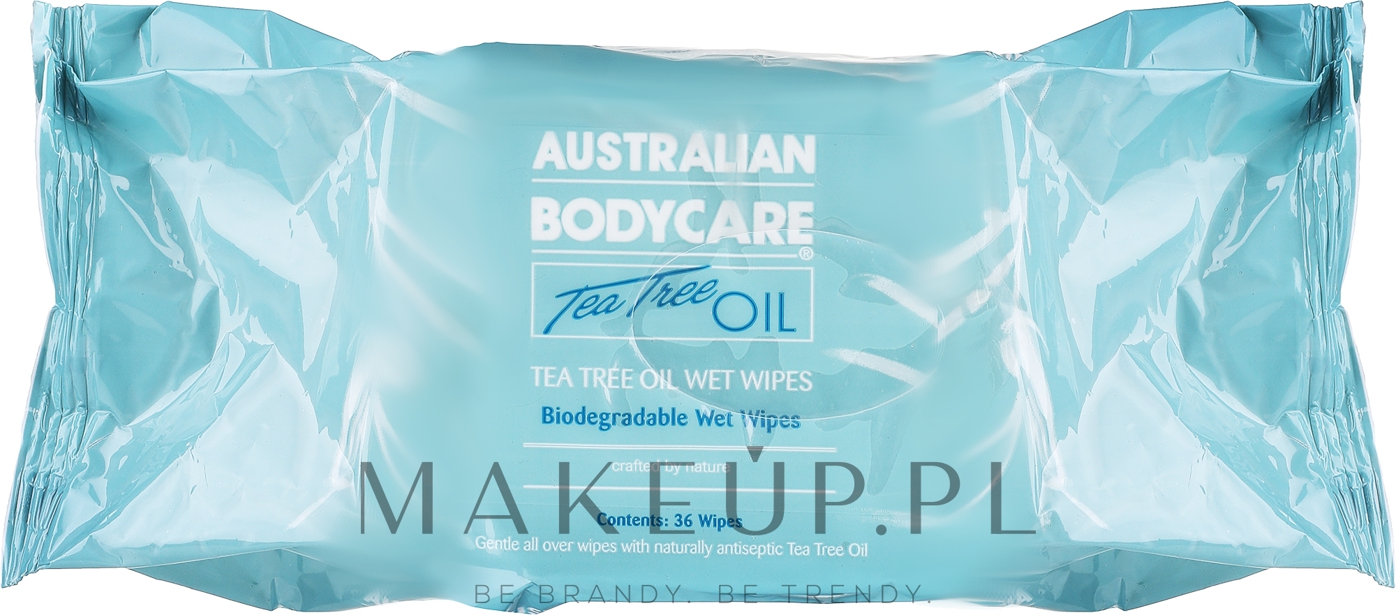 Chusteczki nawilżane z olejkiem z drzewa herbacianego, 36 szt. - Australian Bodycare Wet Wipes — Zdjęcie 36 szt.